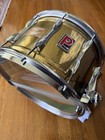 Premier Heavy Rock Nine Brass birch Snare Drum 9  X 14  Controlled Acoustic Used