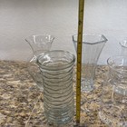 Lot Of 5 Glass Vases