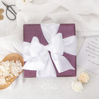 White Double Faced Satin Ribbon  3    X Continuous 10 Yards use For Bows Bouquet g