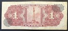 Mexican Bank Note  El Banco De Mexico 12 22 1970 1 Pesos  Serie Bip  Z540424