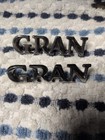 Vtg 72 73 74 Ford Gran Torino Car Vehicle Fender Script Emblem Badge 16098ea