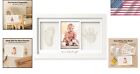 Alpine White Baby Handprint And Footprint Kit - Personalized Keepsake Frame
