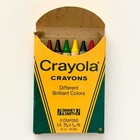 Vintage Binney   Smith Crayola No  8 Crayon Box  8-count      Brilliant Colors Nos