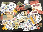 Canada Stamp Collection  9 Ounces On Paper Box Lot  Mixed Older   New  ga 