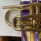 Holton Collegiate C602 Cornet Vintage Usa Brass Instrument W Case Student Horn