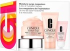 New Clinique Moisture Surge Megastars 3 Pcs Travel Gift Set W  Hydrator   Mask