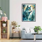 Wolf Diamond Painting Art Kits For Adults Animal Diamond Art Kits Diy 5d Diamond