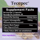 Organic Ashwagandha Capsules 1300mg 30 To 120 Capsules With Organic Black Pepper