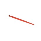 Titan C1 39  Square Hay Bale Spear  Rated 1 350 Lb  1 3 8  Wide Tapered