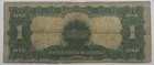 1899  1 Silver Certificate Black Eagle G vg Details  y98788888y Cool Serial 