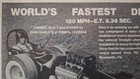 Don Garlits World Fastest Dragster 8x10 Photo - 1958 - Autographed