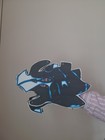 Handmade Black And Blue Puppet Dragon    forkscales   