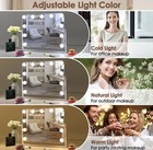 Vanity Mirror With Lights 11 Led Bulbs Hollywood Lighted Makeup Mirror