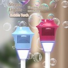 Lamp Soap Bubbles Machine Automatic Bubble Gun Creative Bubble Gun Toys Blower M