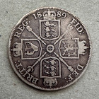 Great Britain  Double Florin  1889  Km 763