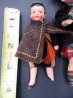 2 Miniature Antique German Bisque Dollhouse Dolls Heubach Koppelsdorf 251-2210