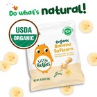 Bb01 25 Little Bellies Organic Banana Softcorn Baby Snack 18 Pack 5 04oz