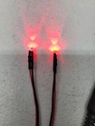 Prewired Double Red Led  With On off speed mode Switch 9 Volt Battery Connector