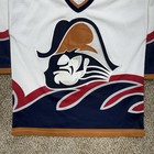 Vintage Bauer Milwaukee Admirals Shark Tooth Jersey Boys Xl Made In Canada Ahl