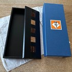 Japanese Solid Birch Wood Pen Case With Cherry Bark     Limited Edition Black
