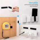 30pcs Self Adhesive Hook Loop Strips Black Heavy Duty Sticky Back Tape Fastener