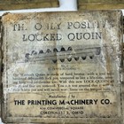Vintage Warnock No 2 Lock Quoin Set Of 10 Letterpress Printing Tools W  Box