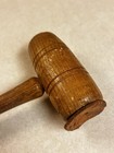 Vintage Judge Gavel Wooden Auction Club Gavel 8inch- Solid Wood