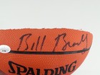 Bill Bradley Basketball Half Jsa James Spence Coa Nba New York Knicks