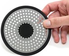 Showershroom Defender Light Gray Hair Catcher  Drain Protector  Fits All Shower
