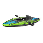 Eliteshield 1 Person Solo Inflatable Kayak Includes Aluminum Paddles  Air Pump