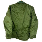 Vintage Alpha U s  Army Cold Weather Bomber Jacket Medium Green Full Zip 1980