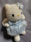 Vintage Hello Kitty Sanrio Smiles Blue Lace Angel Plush 9  Rare