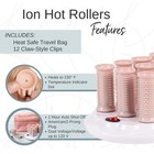  calista Ion Hot Roller 1    Long  12pc Set Special Edition Bag