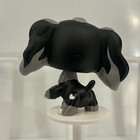 Lps Littlest Pet Shop   Hand Painted   Black Spaniel   Ooak Custom   Toy   Doll