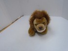 Yomiko Classics Plush Lion Realistic Male Russ Berrie Laying Down Floppy Brown