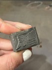 Small Waving American Flag Lead Vintage Letterpress Printer s Block