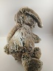 Jellycat Bashful Cottontail Woodland Bunny 14  Stuffed Animal Plush Brown Gray 