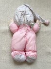 Vintage Fisher Price 1991 Puffalump Kids Sleepytime Pink Baby Doll No Light