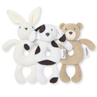 Unisex Infant Rattle Toy  Nursery Sensory Animal Plush Made With 100  Organic Co
