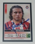 Hector Reynoso Signed Auto d 2011 Panini Liga Mexicana De Futbol 96 Chivas Mx
