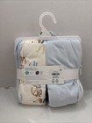 Carter s Baby 2-pack Hooded Dog Towels Bath 30  X 30  Light Blue Ivory Brown Nwt