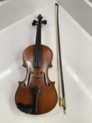 Antique Antonius Stradivarius Reproduction Violin With Bow And Box