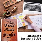 66-page Bible Study Guide  Daily Devotional Journal study Notebook Based Planner