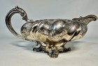 1830 Georgian London Sterling Solid Silver Footed Creamer Mystery Hallmark Ce