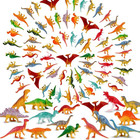 39pcs lot Mini Dinosaur Figures Model Children s Educational Toys Small Simulati