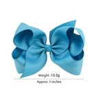 Ribbon Bows Barrette Hairpins - Large Bow Hair Clips Childrens Hair Accessories