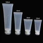 10pcs Empty Plastic Portable Tubes Squeeze Cosmetic Cream Lotion Travel Bottle