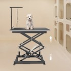 Electric Scissor Lift Table Hydraulic 180lbs Capacity Adjustable Height 10-43in