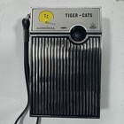Vintage 1968 Admiral Y701r Hamilton Tiger-cats Cfl Transistor Radio Box Earphone