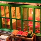 Coca Cola Country Store Clock Diorama Danbury Mint